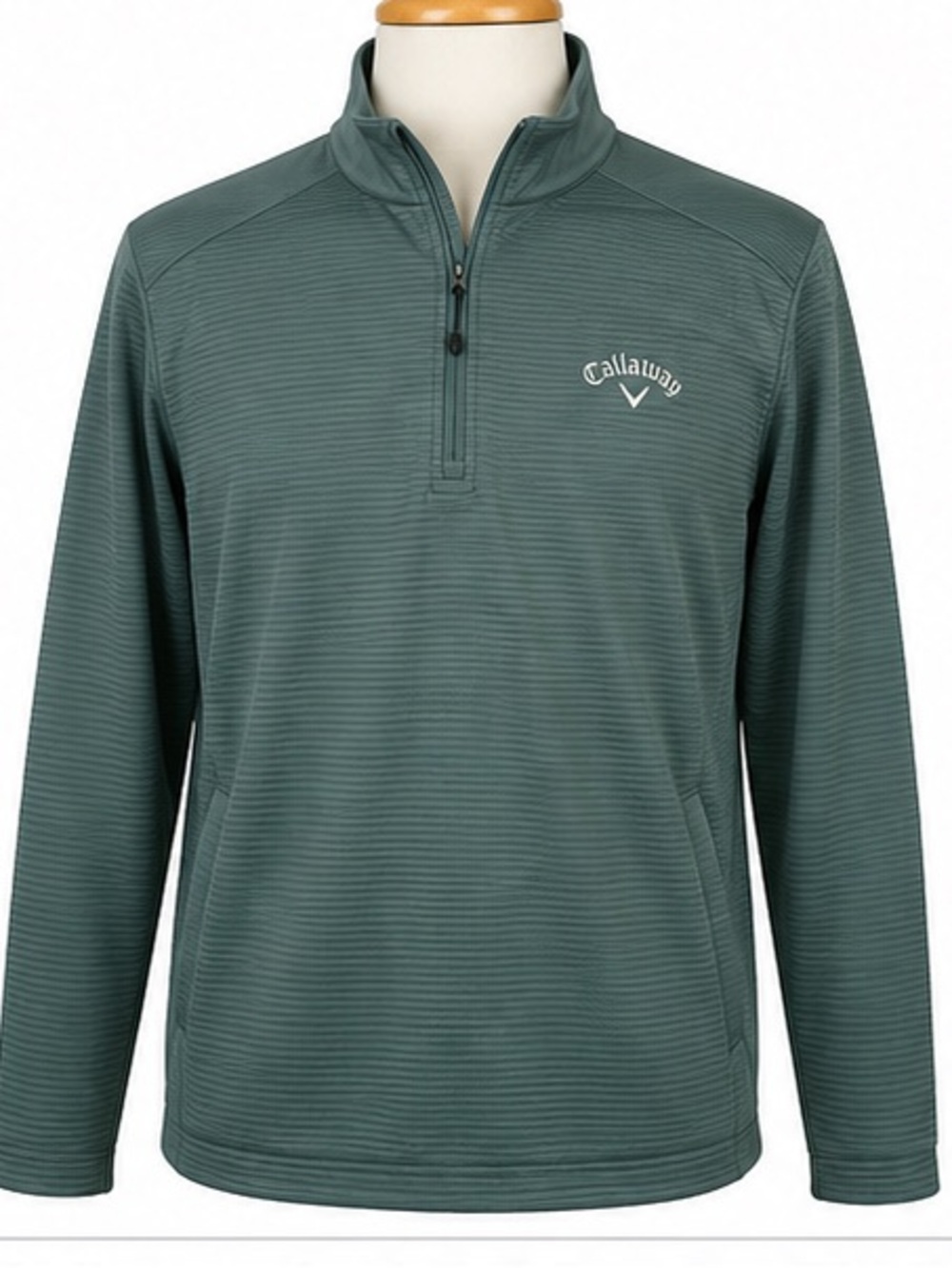 Callaway Men’s Green Opti-Dri Half Zip Pullover